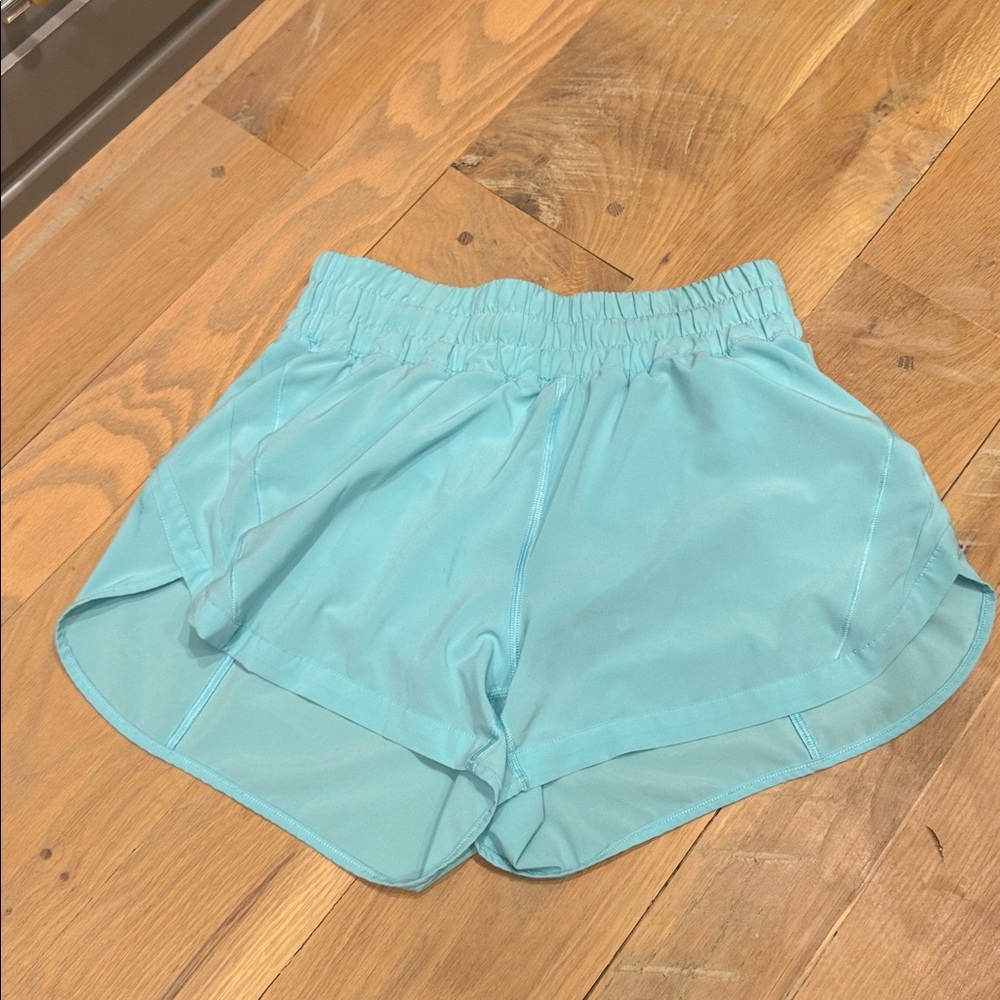 Lululemon tracker Light Blue Athletic Shorts